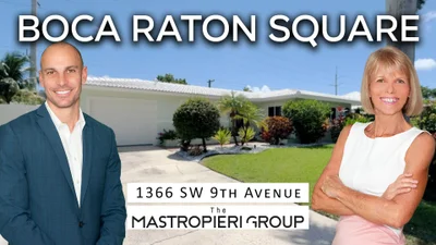 Boca Raton Square Property Tour With Larry Mastropieri | 1366 SW 9th Ave, Boca Raton